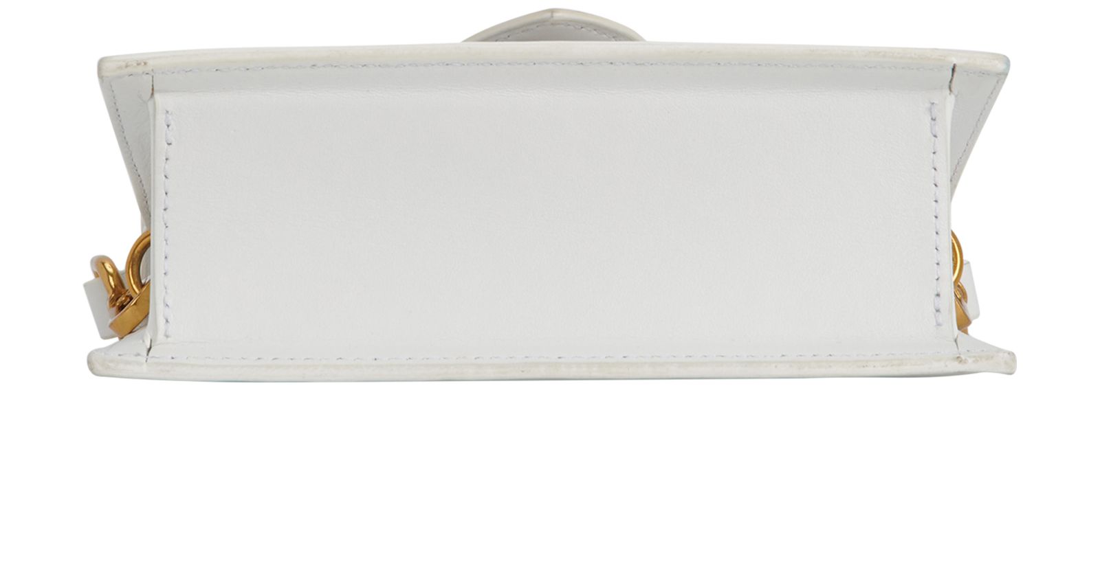 Le Bambino Mini Bag, &pound;220, Handbags, White, Leather, Top view